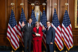 Rep Shreve being sworn in